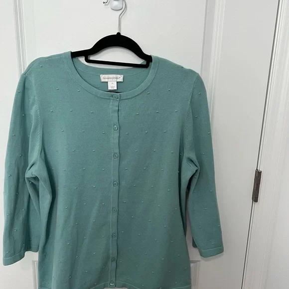 Christopher& Banks Button-Up Cardigan - Picture 1 of 5